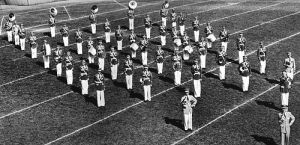 Cal Poly Mustang Band in 1952